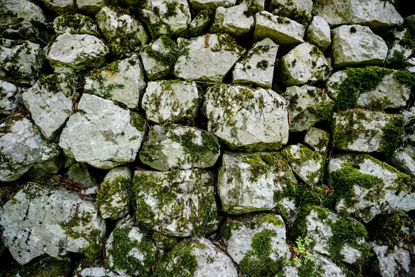 Eski taş duvar ve tuğla. Yüksek kalite fotoğraf