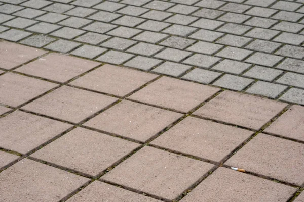 Elmas desenli kendi kendine kilitlenen avlu zeminleri. Yüksek kalite fotoğraf