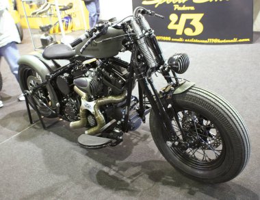 Verona, İtalya - 2018 MBE Verona Bisiklet Fuarı Bisiklet Fuarı ve Özel Araba Fuarı - özel boyalı bisiklet. Yüksek kalite fotoğraf