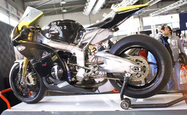 เวโรน ตาล 2018 Verona Bike Expo าหนดเองและจ กรยาน Moto2 ภาพถ — ภาพถ่ายสต็อก