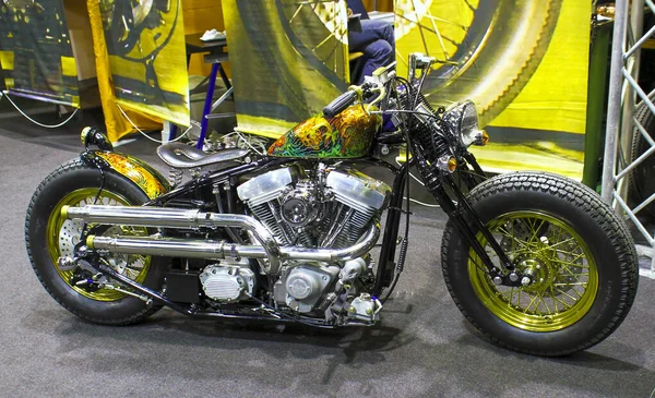 Верона Італія 2018 Mbe Verona Bike Expo Bike Custom Car — стокове фото