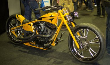 Verona, İtalya - 2018 MBE Verona Bisiklet Fuarı Bisiklet Fuarı ve Özel Araba Fuarı - özel boyalı bisiklet. Yüksek kalite fotoğraf