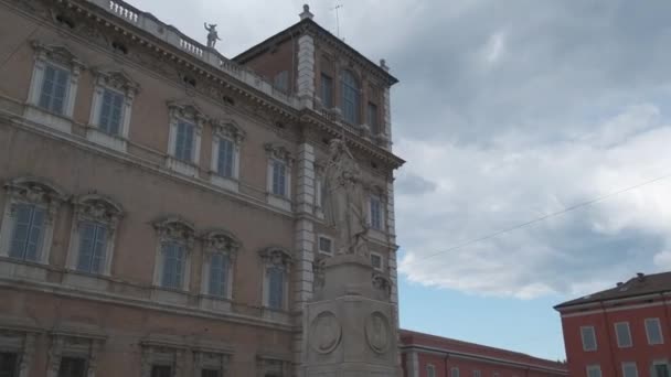 Modena Italy Overview Rome Plaza High Quality Footage — Video Stock