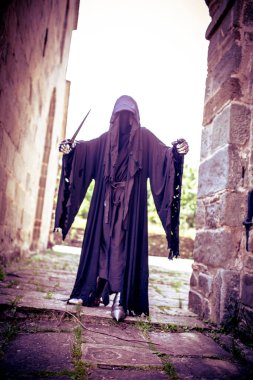 Yüzüklerin Efendisi 'nden Nazi savaşçısı. Yüksek kalite fotoğraf