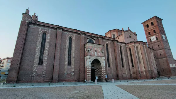 Cathédrale Santa Maria Assunta Asti Italie Photo Haute Qualité — Photo