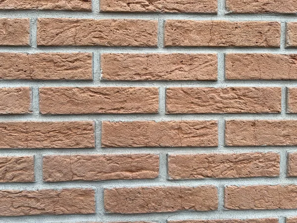 赤焼き粘土のレンガの壁 高品質の写真 — ストック写真