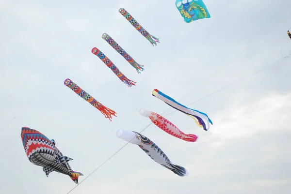 Cervia Ravenna Ιταλία 2019 Artevento Cervia Διεθνές Φεστιβάλ Kite Free — Φωτογραφία Αρχείου