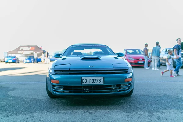 Reggio Emilia Itália 2019 Carros Esporte Grátis Praça Toyota Celica — Fotografia de Stock