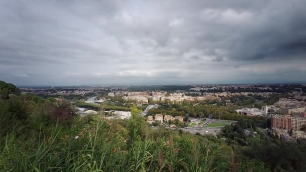 Panorama Roma Janiculum — Vídeo de Stock