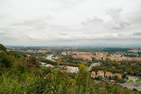 Panorama Roma Partir Janículo Foto Alta Qualidade — Fotografia de Stock