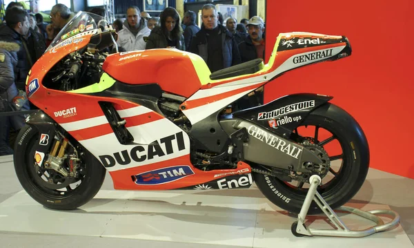 2018 பயன Valenti Rossi Ducati Motogp உயர படம — ஸ்டாக் புகைப்படம்