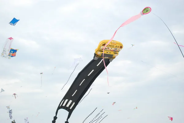 Cervia Ravenna Italia 2019 Artevento Cervia International Kite Free Festival — Foto Stock