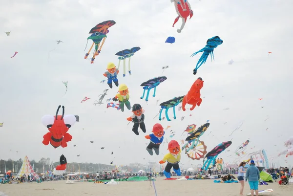 Cervia Ravenna Ιταλία 2019 Artevento Cervia Διεθνές Φεστιβάλ Kite Free — Φωτογραφία Αρχείου