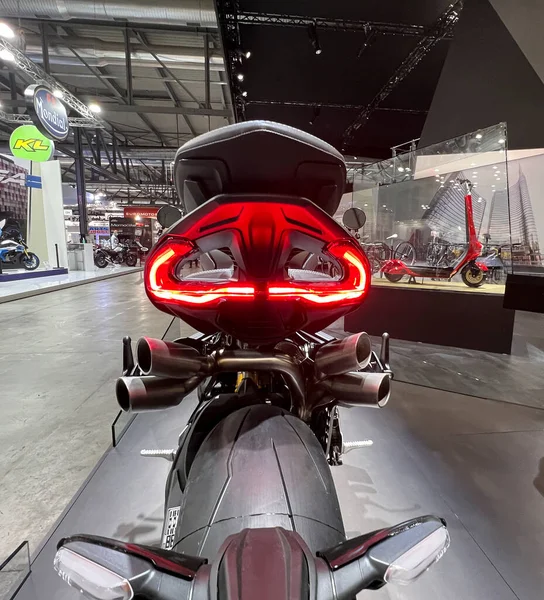 Μιλάνο Ιταλία 2021 Eicma Milano Bike Expo Agusta Brutale Υψηλής — Φωτογραφία Αρχείου