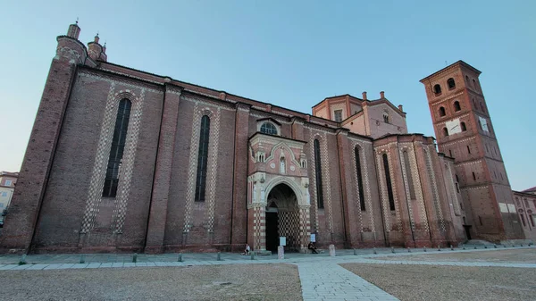 Cathédrale Santa Maria Assunta Asti Italie Photo Haute Qualité — Photo