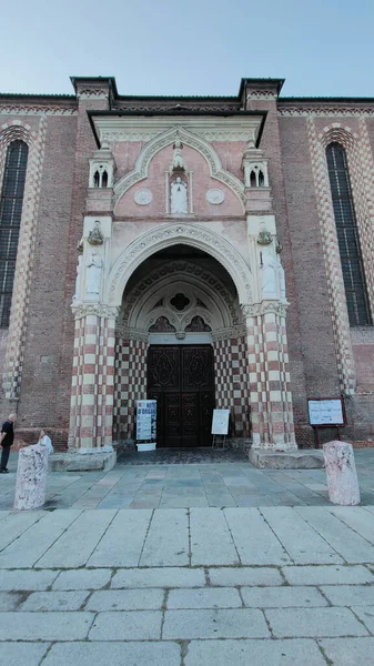 Cattedrale Santa Maria Assunta Asti Foto Alta Qualità — Foto Stock