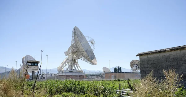 Satellite Dish Repeater Fucino Space Center Italy High Quality Photo — стоковое фото
