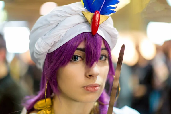 Lucca Italie 2018 Lucca Comics Free Cosplay Event City Arabian — Photo