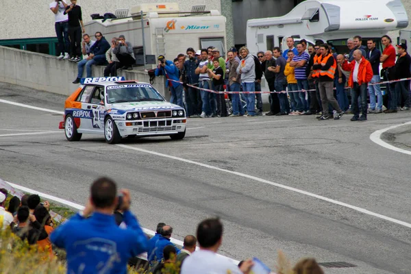 Reggio Emilia Italien 2016 Rally Reggio Apennines Free Event Lancia - Stock-foto