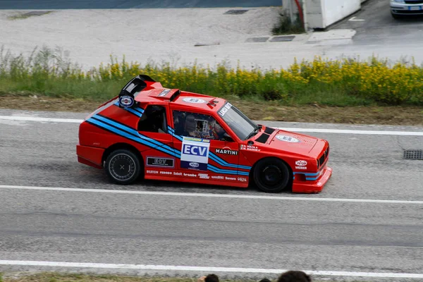 Reggio Emilia Itálie 2016 Rally Reggio Apennines Free Event Lancia — Stock fotografie