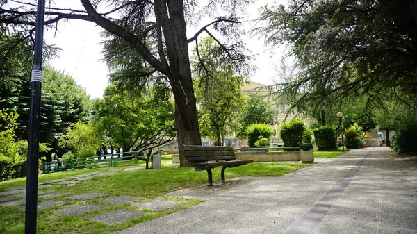 Parque Centro Histórico Medieval Município Marsciano Perugia Foto Alta Qualidade — Fotografia de Stock