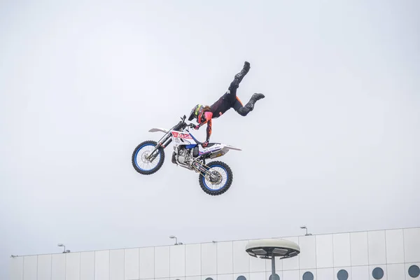 Μιλάνο Ιταλία 2021 Eicma Milano Bike Expo Free Style Motocross — Φωτογραφία Αρχείου