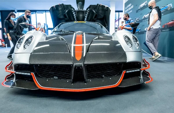 Modena Italia 2021 Motor Valley Fest Car Meeting Pagani Zonda — Foto Stock