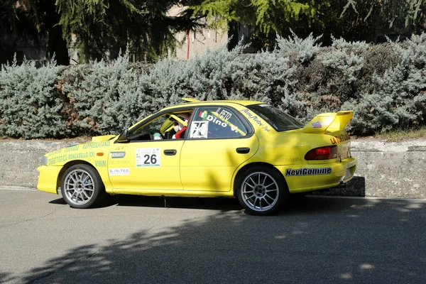 Реджо Эмилия Италия 2016 Rally Reggio Apennines Free Event Subaru — стоковое фото