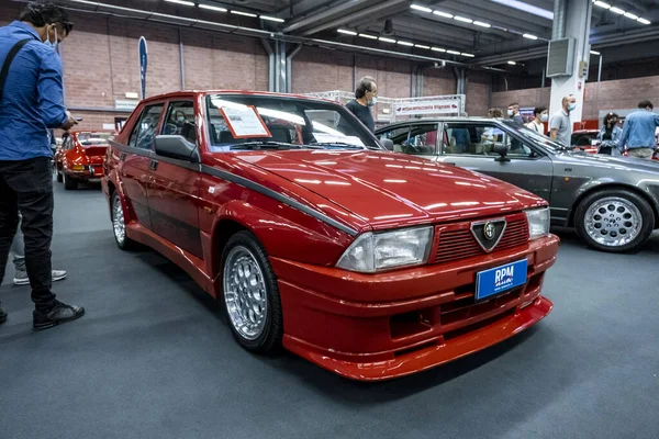 Modena Itálie 2021 Motor Valley Fest Car Meeeting Alfa Romeo — Stock fotografie