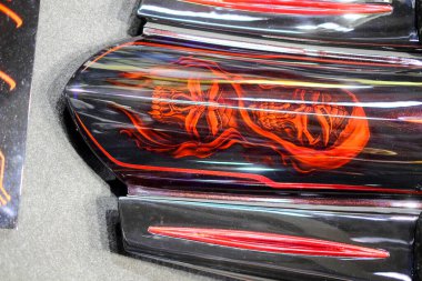 Milano, İtalya - 2021 11: Eicma Milano Bisiklet Fuarı. Yüksek kalite fotoğraf