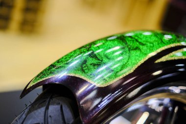 Milano, İtalya - 2021 11: Eicma Milano Bisiklet Fuarı. Yüksek kalite fotoğraf