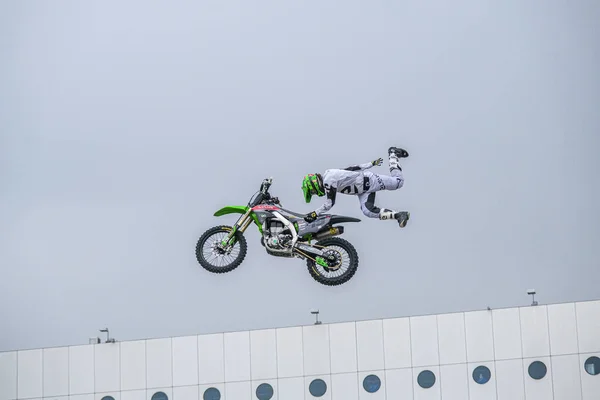 Milano Italy 2021 Eicma Milano Bike Expo Free Style Motocross — 스톡 사진