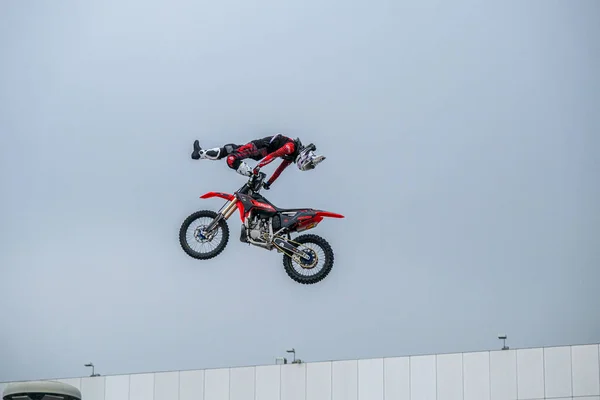 Μιλάνο Ιταλία 2021 Eicma Milano Bike Expo Free Style Motocross — Φωτογραφία Αρχείου