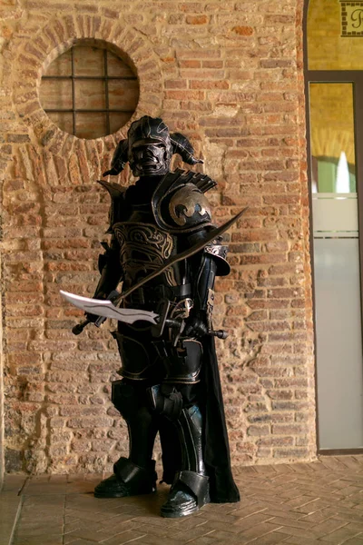 Lucca Italy 2018 Lucca Comics Free Cosplay Event City Samurai — 스톡 사진