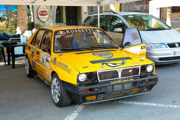 Reggio Emilia, İtalya - 2016 26 06: Reggio Apennines serbest etkinliği Lancia Delta. Yüksek kalite fotoğraf