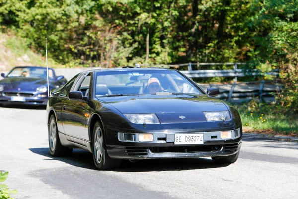 Bibbiano Reggio Emilia Itália 2015 Rali Livre Carros Antigos Praça — Fotografia de Stock