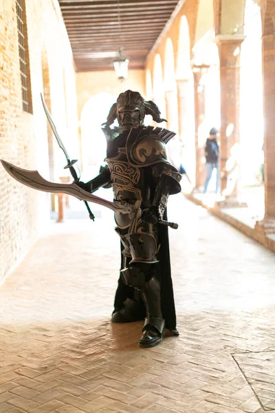 Lucca Itália 2018 Lucca Comics Evento Cosplay Gratuito Torno Cidade — Fotografia de Stock