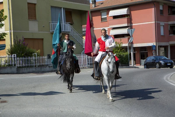 Canossa Reggio Emilia Italy 2019 Medieval Historical Enactment Martilde Canossa — Stock Photo, Image