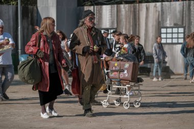 San Felice Sul Panaro, Modena Italy -09 30 2018 : Sepulchrum 2018 Gangs of Bronx , free photo event about gangs and teams. High quality photo