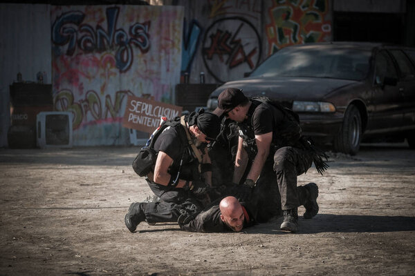 San Felice Sul Panaro, Modena Italy -09 30 2018 : Sepulchrum 2018 Gangs of Bronx , free photo event about gangs and teams. High quality photo