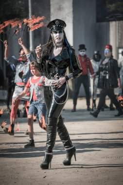 San Felice Sul Panaro, Modena Italy -09 30 2018 : Sepulchrum 2018 Gangs of Bronx , free photo event about gangs and teams. High quality photo