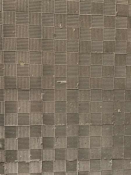 Betonggulv Med Horisontale Vertikale Stripete Geometriske Mønstre Bilde Høy Kvalitet – stockfoto