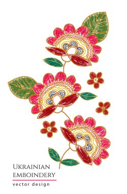 Ukrayna nakışı süsleme.