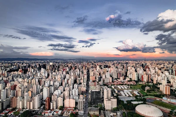 Cidade São Paulo Foto Alta Qualidade — Fotografia de Stock