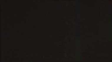 Beyaz sesli siyah ekran. Bozuk bir televizyonun etkisi. Yüksek kalite 4k görüntü