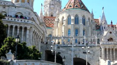 Budapeşte balıkçı kalesi manzarası