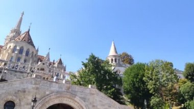 Budapeşte Macaristan 'daki balıkçı kalesi