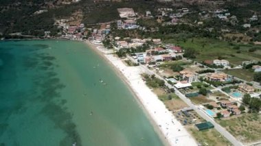 Rüzgar sörfü üst görünüm