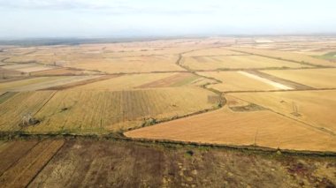 Ukrayna 'daki tarım arazilerinin hava görüntüsü