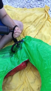 Circe 'i sahilde şişiren adam.